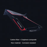 26inch fat bicycle 48v750w bafang motor electric mountain bike 4.0 snow tire carbon fiber All Terrains fat ebike Shoulder shock