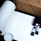 27cmx10m BAOHONG Watercolour Paper Roll 100% Cotton 140lb 300g Academy Art Paper Coarse/Medium/Fine Grain for Artists Painters