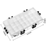 AOOKMIYA 2Pcs Paint Palette Box 24 Well Airtight Paint Palette Watercolor Paint Storage Containers Stay Wet Paint Organizer