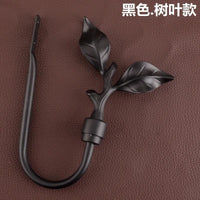 2pcs/set Curtain Tieback Holder Hooks Tie Backs Bedroom Living Room Curtain Decoration Accessories Holdback Wall Curtain Hooks