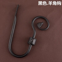 2pcs/set Curtain Tieback Holder Hooks Tie Backs Bedroom Living Room Curtain Decoration Accessories Holdback Wall Curtain Hooks