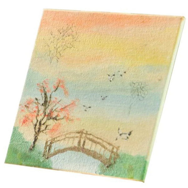  Mini Canvas and Easel Set with Mini Watercolor Paint