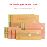 300g 100% Cotton Academy Watercolor Paper Pad Water Color Aquarelle Sketchbook Baohong 380*130mm with 20 Sheets
