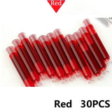 30PCS Ink for Fountain Pen Fountain Pen Cartridge Stationery  Pens for Writing Ink 3.4 MM Bore Diameter High Quality GB02