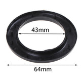 30Pcs Roman Curtain Decoration Accessories Plastic Rings Eyelets For Curtains Ring White Buckle Roman Pole Accessories