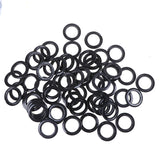30Pcs Roman Curtain Decoration Accessories Plastic Rings Eyelets For Curtains Ring White Buckle Roman Pole Accessories