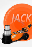 30T Jack pneumático horizontal, 0.8-1.2Mpa, reparo hidráulico do vapor, pressão do pneu, caminhão, resistente