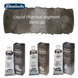 35ml Schmincke Liquid Charcoal Pigment Tubular Carbon Pigments  for Art Students Painting Painting Material  Oil Painting
