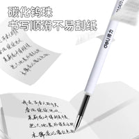 3PCS/BOX Deli S210 0.5mm Bullet Head Neutral Pen Core Gel Pen Refill Black Color 99mm Pen Refill Fit Deli S99 Gel Pen