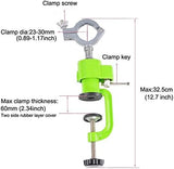 360° Bench Clamp Vises Universal DIY Bench Vise Swivel Tabletop Clamp Grinder Holder Electric Drill Stand Holder for Woodworking