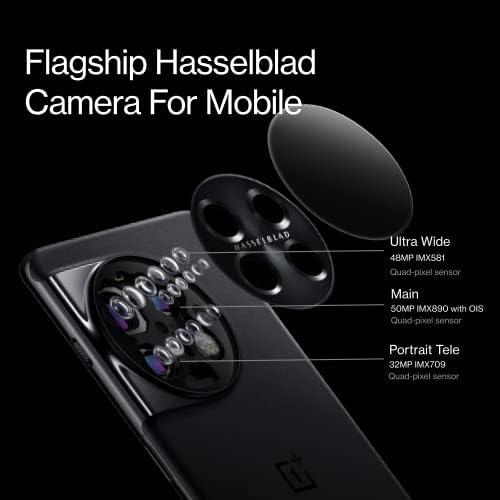 OnePlus 10T | Moonstone Black | 5G Unlocked Android Smartphone US Version |  8GB RAM+128GB Storage | 120Hz Fluid AMOLED Display | Triple Camera