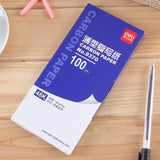 48K 100Sheets 97Blue + 3Red Color Carbon Paper Double Sided Copy Paper Office Accounting Documents File Bill Bank Business 9370