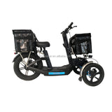 48V 1000W Three-wheeled Electric Cargo Bicycle with Safe Trailer and Fat Tire