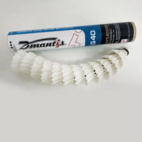 AOOKMIYA 5  Tube  High-quality for Training Outdoor Sports OEM Natural Goose Feather Ball Traditional Badminton Shuttlecock