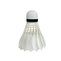 AOOKMIYA 5  Tube  High-quality for Training Outdoor Sports OEM Natural Goose Feather Ball Traditional Badminton Shuttlecock