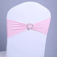50/100pcs Elastic Chair Sashes Bows Decorative Band for Banquet Cover Romantic Knot Wedding Decoration Party Events Home Decor