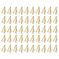 AOOKMIYA 50Pcs Kids Mini Wooden Easel Art Painting Card Stand Display Holder Drawing for School Student Artist Supplies 16X9cm