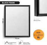 لوحة فنية جدارية مؤطرة من القماش بتصميم علم دولة الامارات العربية المتحدة بالوان علم الامارات العربية المتحدة، لوحة مطبوعة على شكل طائر وطني، ديكور حائط للمكتب وغرفة المعيشة، هدية 75 × 100 سم