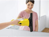 Karcher WV1 Plus 3.7 V Window Vacuum Cleaner with Spray Bottle, Yellow
