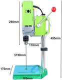 AMYAMY Bench Drill Stand Mini Electric Bench Drilling Machine Drill Chuck 1-13mm 710W