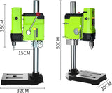 BACHIN MINIQ Bench Drill Stand 1050W Mini Electric Bench Drilling Machine Drill Chuck 3-16mm