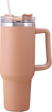 Sagreeny 40 oz Insulated Tumbler with Lid and Straw with Handle,Stainless Steel Double Vacuum Thermal Cup with Handles, Maintains Cold, Heat, and Ice for Hours
