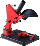 Angle Grinder Stand Grinder Holder Cutter Support Aluminum Bracket Iron base100-115-125 Angle Grinder Cutting (4in-4.5in-5in)