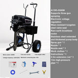 AOOKMIYA 5500W 8L/min plunger type electric airless paint sprayer machine,airless spraying machine,putty/coating/latex painting wall tool