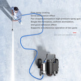 AOOKMIYA 5500W 8L/min plunger type electric airless paint sprayer machine,airless spraying machine,putty/coating/latex painting wall tool