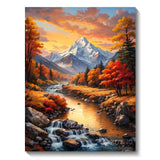 5D Diamond Art Painting Aurora Landscape Mosaic Embroidery Cross Stitch Kit Full Round Rhinestone Diy Wall Home Decor Gift