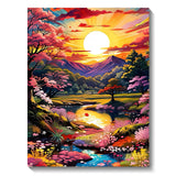 5D Diamond Art Painting Aurora Landscape Mosaic Embroidery Cross Stitch Kit Full Round Rhinestone Diy Wall Home Decor Gift