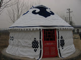 AOOKMIYA 5m Yurt Tent for 5 Person Tent Type Mongolian Yurt