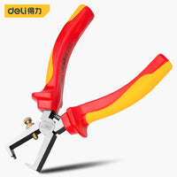 6'' VDE Needle Nose Pliers Multifunction High Voltage Resistance 1000V Insulated Wire Cutter Cable Cutting Strippers Hand Tools
