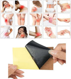 60pcs Mugwort Leaf Pads Wormwood Moxibustion Patch Foot Pads Knee Cervical Plaster for Muscle,Pain Relieve for Neck, Waist, Back, Joints, Wrist, Chinese Therapy (7 * 10cm)