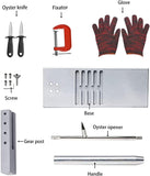 Oyster Shucker Machine, Oyster Clam Opener Tool Set, Oyster Opener Machine (Upgraded)