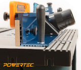 POWERTEC 71536 Deluxe Router Table Fence System 3-3/8” Tall 24" Long