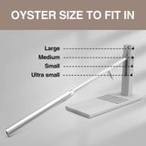 Stainless Steel Oytser Shucker Tool,Portable Oyster Shucking Knife,Easy to Use Oyster Knife,Oyster Opener Machine for Home Use,Including Two Oyster Shucking Knife,Glove and G-Clip.
