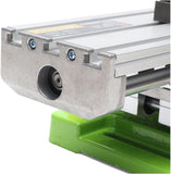 Lukcase Multifunction Worktable Milling Working Table Milling Machine Compound Drilling Slide Table for Bench Drill (Heavy-Sized)