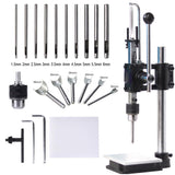 Goyappin Leather Press Machine Leather Hole Punch Tool for DIY Leather Craft Punching Holes Cutting, Forming Pressing, Install Rivets and Snap Buttons, Belt Hole Puncher for Leather