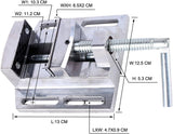 2.5" Aluminum Vise Flat Pliers Mini woodworking Bench Clamp repair tools Drill press vise for Drill press stand