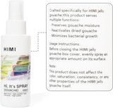 AOOK HIMI Gouache 2Sets 100ml (3.38-oz) Bottle Wetting Spray, Suitable for gouache pigments, Art Supplies for Professionals, Nice Gift Art hobbyist (2X100ml)