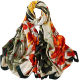 وشاح عصري حريري 100% من ماينيي، وشاح بملمس حريري، وشاح طويل خفيف الوزن، اوشحة للنساء واقية من الشمس