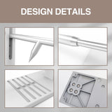 Stainless Steel Oytser Shucker Tool,Portable Oyster Shucking Knife,Easy to Use Oyster Knife,Oyster Opener Machine for Home Use,Including Two Oyster Shucking Knife,Glove and G-Clip.