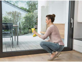 Karcher WV1 Plus 3.7 V Window Vacuum Cleaner with Spray Bottle, Yellow