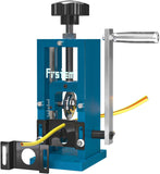 Manual or Drill Powered Wire Stripper Machine, 0.06''-1'' Wire Stripping Machine with Hand Crank or Drill, 65MN Spring Steel Blade Aluminum Frame Wire Peeler for Scrap Copper Recycling