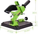 Angle Grinder Stand Grinder Holder Cutter Support Aluminum Bracket Iron base100-115 Angle Grinder Cutting (4in-4.5in.)