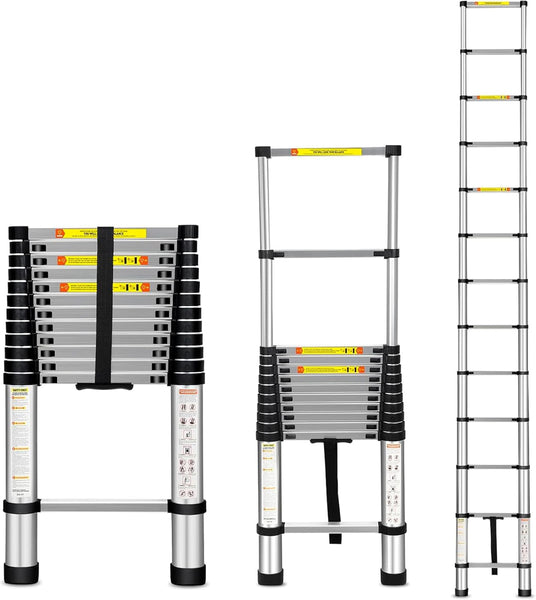 6.3m Aluminum Telescopic Ladder Extendable
