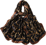 وشاح عصري حريري 100% من ماينيي، وشاح بملمس حريري، وشاح طويل خفيف الوزن، اوشحة للنساء واقية من الشمس