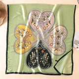 وشاح عصري حريري 100% من ماينيي، وشاح بملمس حريري، وشاح طويل خفيف الوزن، اوشحة للنساء واقية من الشمس