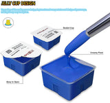 AOOK MIYA Gouache Paint Set, 50 Colors 36*30ml+14*60ml. The Unique Jelly Cup Design Can Be Carried With You. Students And Children, Non-Toxic Artist, Gouache Watercolor Painting (1920ml).Contains A Palette Knife And A Set Of Brushes (Three Brushes) (50+10